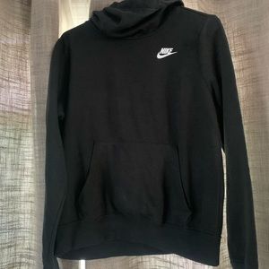 Nike funnel neck hoodie sweatshirt
